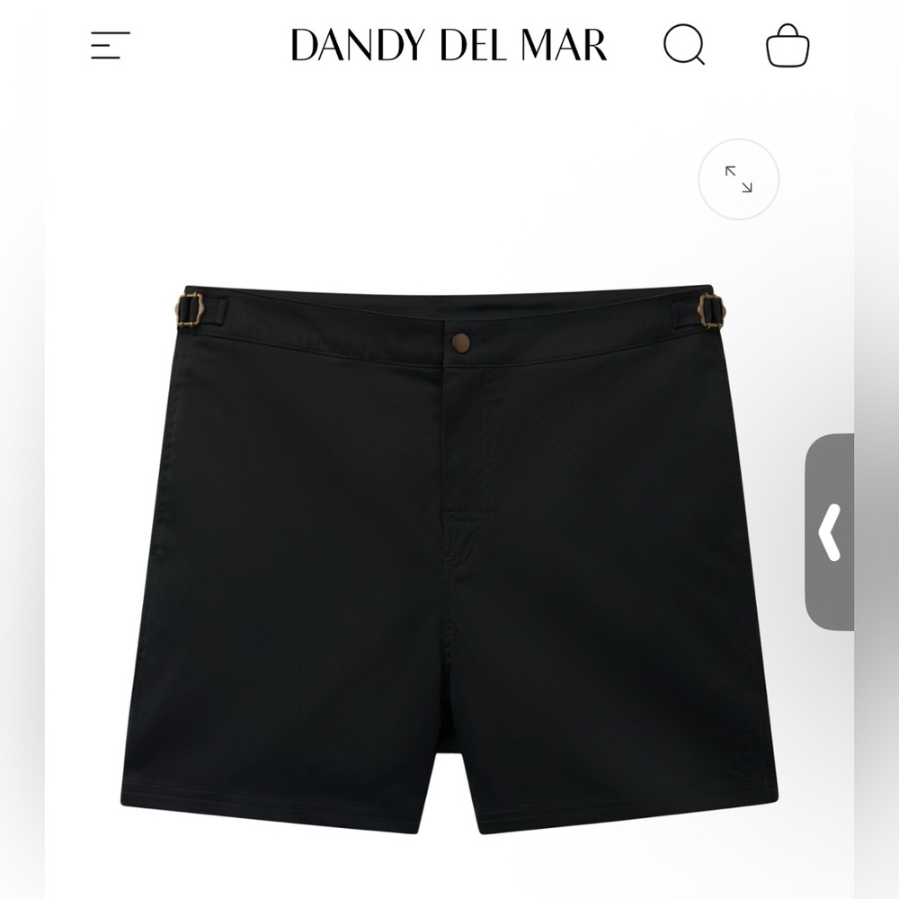 Dandy Del Mar Mallorca swim shorts - onyx size 32